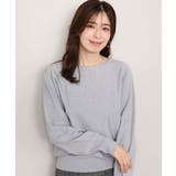 ライトグレー | 前後2WAYドルマンニット/吸湿発熱/洗える/WEB限定サイズあり | OFUON