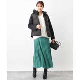 フェザーヤーンVネックニット | OFUON | 詳細画像15 