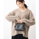 フェザーヤーンVネックニット | OFUON | 詳細画像16 