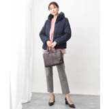 フェザーヤーンVネックニット | OFUON | 詳細画像8 