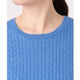 ミニケーブル柄ニット/洗える/WEB限定サイズあり | OFUON | 詳細画像17 