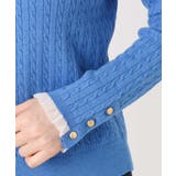 ミニケーブル柄ニット/洗える/WEB限定サイズあり | OFUON | 詳細画像18 