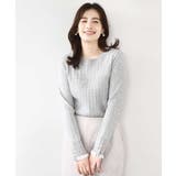 ミニケーブル柄ニット/洗える/WEB限定サイズあり | OFUON | 詳細画像2 