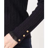 ミニケーブル柄ニット/洗える/WEB限定サイズあり | OFUON | 詳細画像25 