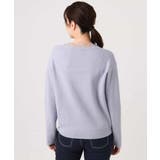 Vネックレース片畦編みニット/洗える/WEB限定サイズあり | OFUON | 詳細画像20 