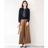 配色ラインボウタイニット/洗える/WEB限定サイズあり | OFUON | 詳細画像3