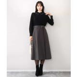 パール調ビーズ衿付きハイゲージニット/洗える | OFUON | 詳細画像4 