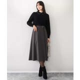 パール調ビーズ衿付きハイゲージニット/洗える | OFUON | 詳細画像6 