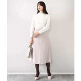 パール調ビーズ衿付きハイゲージニット/洗える | OFUON | 詳細画像9 