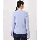 シアー切替えモックネックリブニット/洗える/WEB限定サイズあり | OFUON | 詳細画像29 