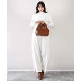 シアー切替えモックネックリブニット/洗える/WEB限定サイズあり | OFUON | 詳細画像8 