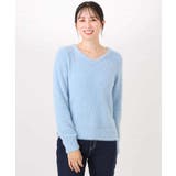 ミニスパンコールシャギーニット/洗える/WEB限定サイズあり | OFUON | 詳細画像18 