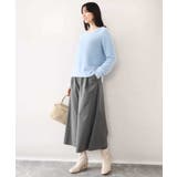 ミニスパンコールシャギーニット/洗える/WEB限定サイズあり | OFUON | 詳細画像2 