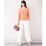 ミニスパンコールシャギーニット/洗える/WEB限定サイズあり | OFUON | 詳細画像25 