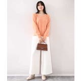 ミニスパンコールシャギーニット/洗える/WEB限定サイズあり | OFUON | 詳細画像26 