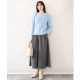 ミニスパンコールシャギーニット/洗える/WEB限定サイズあり | OFUON | 詳細画像32 