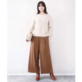 ミニスパンコールシャギーニット/洗える/WEB限定サイズあり | OFUON | 詳細画像4 