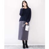 ミニスパンコールシャギーニット/洗える/WEB限定サイズあり | OFUON | 詳細画像8 