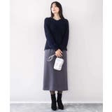 ミニスパンコールシャギーニット/洗える/WEB限定サイズあり | OFUON | 詳細画像9 