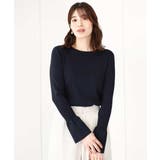 フレアースリーブリブニット/洗える/WEB限定サイズあり | OFUON | 詳細画像14