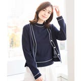 配色ラインデザインアンサンブル/洗える/WEB限定サイズあり | OFUON | 詳細画像21