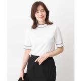 配色ラインデザインアンサンブル/洗える/WEB限定サイズあり | OFUON | 詳細画像8