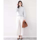 ハイネックハイゲージニット/UVカット/洗える/WEB限定サイズあり | OFUON | 詳細画像13 