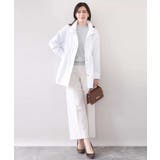 ハイネックハイゲージニット/UVカット/洗える/WEB限定サイズあり | OFUON | 詳細画像14 