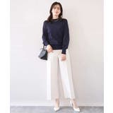 ハイネックハイゲージニット/UVカット/洗える/WEB限定サイズあり | OFUON | 詳細画像21 