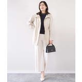 ハイネックハイゲージニット/UVカット/洗える/WEB限定サイズあり | OFUON | 詳細画像23 