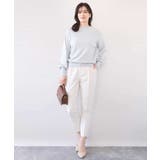 ハイネックハイゲージニット/UVカット/洗える/WEB限定サイズあり | OFUON | 詳細画像3 