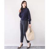 ハイネックハイゲージニット/UVカット/洗える/WEB限定サイズあり | OFUON | 詳細画像30 