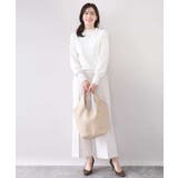 ハイネックハイゲージニット/UVカット/洗える/WEB限定サイズあり | OFUON | 詳細画像34 