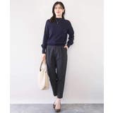 ハイネックハイゲージニット/UVカット/洗える/WEB限定サイズあり | OFUON | 詳細画像46 