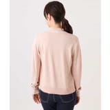 配色ラインアンサンブル（カーディガン&ニットプルオーバー） UVカット 洗える | OFUON | 詳細画像30 