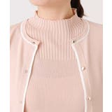 配色ラインアンサンブル（カーディガン&ニットプルオーバー） UVカット 洗える | OFUON | 詳細画像31 