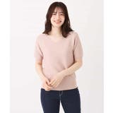 ガーター編み半袖ラメニット/洗える/WEB限定サイズあり | OFUON | 詳細画像22