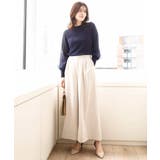 シフォンチュール袖ニット/洗える/WEB限定サイズあり | OFUON | 詳細画像9
