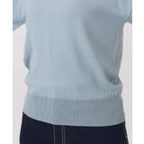 ハイゲージVネックニット/UVカット/接触冷感/洗える/WEB限定サイズあり | OFUON | 詳細画像28 