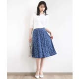 ハイゲージVネックニット/UVカット/接触冷感/洗える/WEB限定サイズあり | OFUON | 詳細画像8 