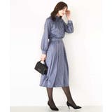 幾何柄タックフレアースカート/洗える | OFUON | 詳細画像13 