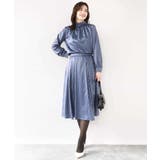 幾何柄タックフレアースカート/洗える | OFUON | 詳細画像25 