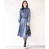 幾何柄タックフレアースカート/洗える | OFUON | 詳細画像26 