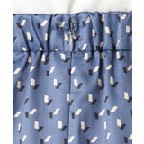 幾何柄タックフレアースカート/洗える | OFUON | 詳細画像32 