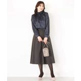 ラップ風フレアースカート/洗える/WEB限定サイズあり | OFUON | 詳細画像2 