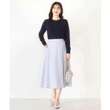 ラップ風フレアースカート/洗える/WEB限定サイズあり | OFUON | 詳細画像8 