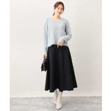 フレアーニットスカート/洗える | OFUON | 詳細画像14 