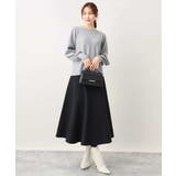 フレアーニットスカート/洗える | OFUON | 詳細画像24 