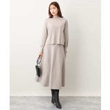 フレアーニットスカート/洗える | OFUON | 詳細画像32 