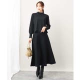 フレアーニットスカート/洗える | OFUON | 詳細画像4 